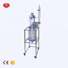 1-100 Liter Glass Jacketed Reactor for Production